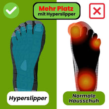 Lade das Bild in den Galerie-Viewer, Hyperslipper - orthopädischer schmerzlindernder Slipper für mehr Komfort