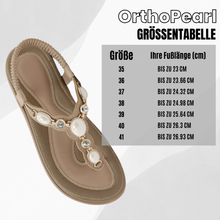 Lade das Bild in den Galerie-Viewer, OrthoPearl - ergonomische, rutschfeste & schmerzlindernde Sandalen