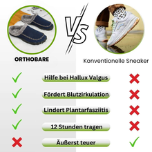 Lade das Bild in den Galerie-Viewer, OrthoBare - ergonomische und schmerzlindernde Barfuß - Hausschuhe