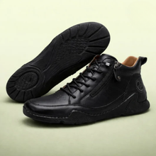Lade das Bild in den Galerie-Viewer, FussFit – Ergonomische & rutschfeste Barfußschuhe aus Leder | Natürlicher Komfort & Grip