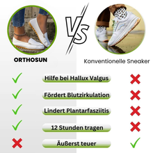 Lade das Bild in den Galerie-Viewer, OrthoSun - ergonomische, rutschfeste & schmerzlindernde Komfortschuhe für Damen