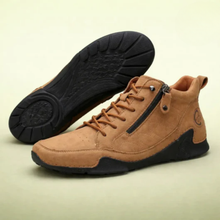 Lade das Bild in den Galerie-Viewer, FussFit – Ergonomische & rutschfeste Barfußschuhe aus Leder | Natürlicher Komfort & Grip
