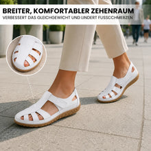 Lade das Bild in den Galerie-Viewer, BellaVita Komfort-Sandale aus Leder — Bequeme Sandalen | Ergonomische Unterstützung