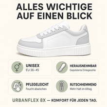 Lade das Bild in den Galerie-Viewer, UrbanFlex 8X - Ergonomischer Unisex-Komfort-Sneaker