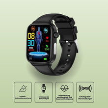 Lade das Bild in den Galerie-Viewer, GlucoCare SOS – Smartwatch zur Unterstützung bei Schmerzen mit SOS & Sturzerkennung (2026)