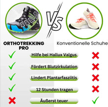 Lade das Bild in den Galerie-Viewer, OrthoTrekking Pro Hallux – ergonomische Hallux Valgus Wander u.-Trekkingschuhe