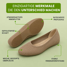 Lade das Bild in den Galerie-Viewer, Orthorinas – Schmerzlindernde Komfort-Ballerinas – Unisex | Ergonomisches Design