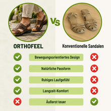 Lade das Bild in den Galerie-Viewer, OrthoFeel - Schmerzlindernde Komfort-Sandalen | Rutschfest & Federleicht
