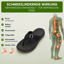 Lade das Bild in den Galerie-Viewer, Orthofit - orthopädische Komfort-Sandale | Federleicht & Rutschfest