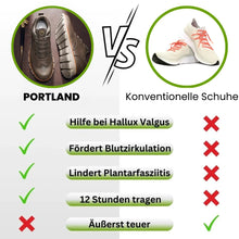 Lade das Bild in den Galerie-Viewer, Portland - Ergonomischer & rutschfester Lederschuh zur Schmerzlinderung