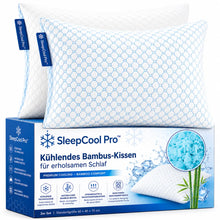 Lade das Bild in den Galerie-Viewer, SleepCool Pro - Kühlendes & ergonomisches Bambus-Kissen für erholsamen Schlaf