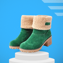 Lade das Bild in den Galerie-Viewer, Diana - Schmerzlindernde Winterstiefel mit dickem Absatz für Damen