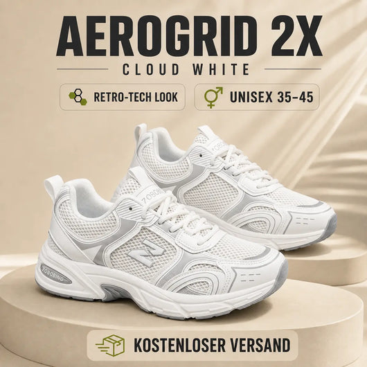 AeroGrid 2X – Unisex Retro-Tech Sneaker