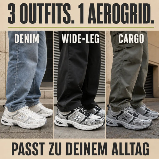 AeroGrid 2X – Unisex Retro-Tech Sneaker