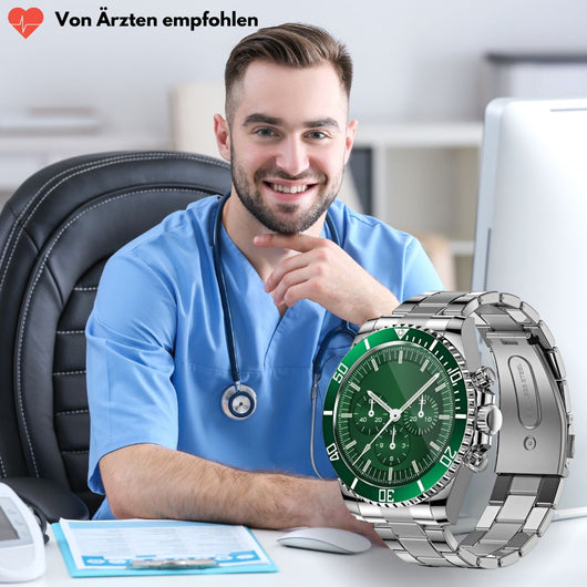 Nexos Pro Smartwatch - Unzerstörbare Gesundheitsuhr (2026)