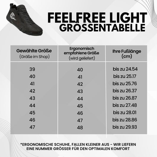 FeelFree Light - leichter, ergonomischer & schmerzlindernder Barfußschuh