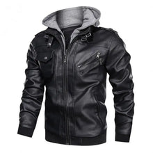 Lade das Bild in den Galerie-Viewer, Connery - Hochwertige Lederjacke Herren
