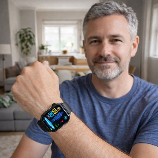 GlucoCare SOS – Smartwatch zur Unterstützung bei Schmerzen mit SOS & Sturzerkennung (2026)