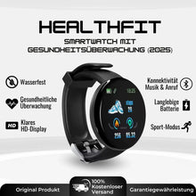Lade das Bild in den Galerie-Viewer, HealthFit - Gesundheits u.-Fitness-Smartwatch (2026)
