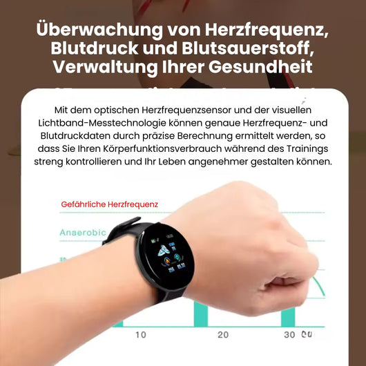 HealthFit - Gesundheits u.-Fitness-Smartwatch (2026)