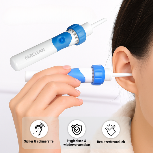 EarClean – Saubere Ohren in Sekunden – ohne Wattestäbchen
