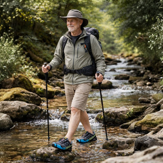 OrthoTrekking - Ergonomischer, wasserdichter & schmerzlindernder Trekking u.- Wanderschuh