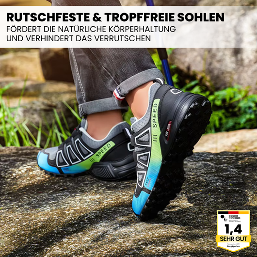 OrthoTrekking - Ergonomischer, wasserdichter & schmerzlindernder Trekking u.- Wanderschuh