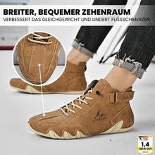 Lade das Bild in den Galerie-Viewer, Alpaka - orthopädische, wasserdichte &amp; rutschfeste Leder-Barfußschuhe für Schwangerschaft &amp; Nachgeburt
