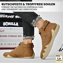 Lade das Bild in den Galerie-Viewer, Alpaka - orthopädische, wasserdichte &amp; rutschfeste Leder-Barfußschuhe für Schwangerschaft &amp; Nachgeburt
