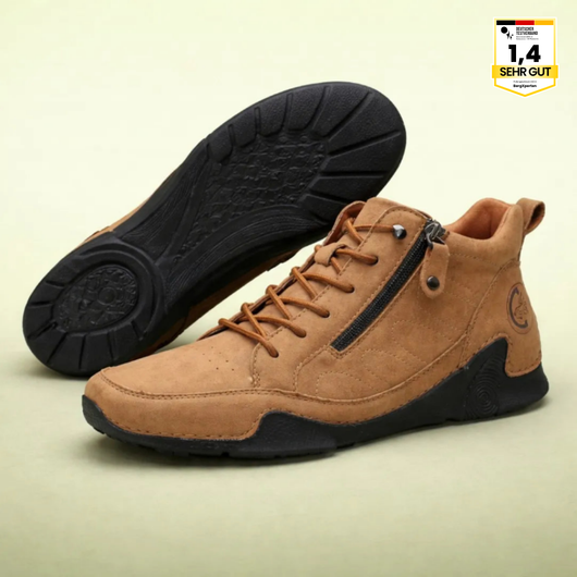 FussFit - ergonomische, schmerzlindernde, rutschfeste Leder-Barfußschuhe