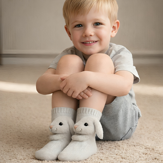 Huggy Socken für Kinder - Nie wieder kalte Füße – Kinder lieben diese Kuschel-Socken