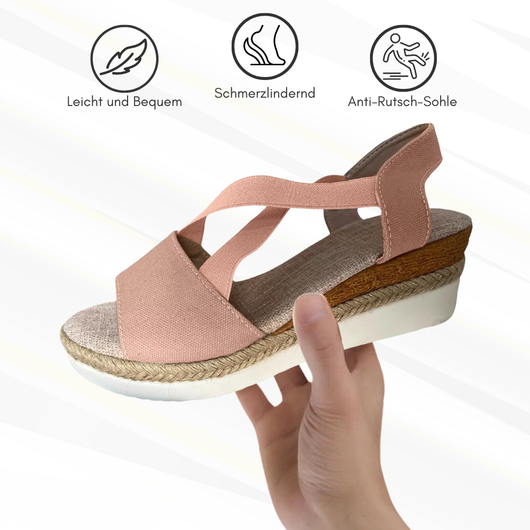 OrthoStella - ergonomische schmerzlindernde Sandalen für Damen