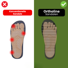 Lade das Bild in den Galerie-Viewer, OrthoLine - orthopädische schmerzlindernde Sandalen
