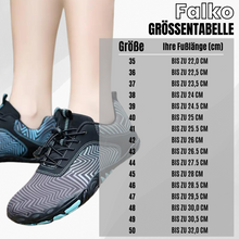 Lade das Bild in den Galerie-Viewer, FALKO - ergonomische, schmerzlindernde &amp; wasserabweisende Barfußschuhe für Schwangerschaft &amp; Nachgeburt
