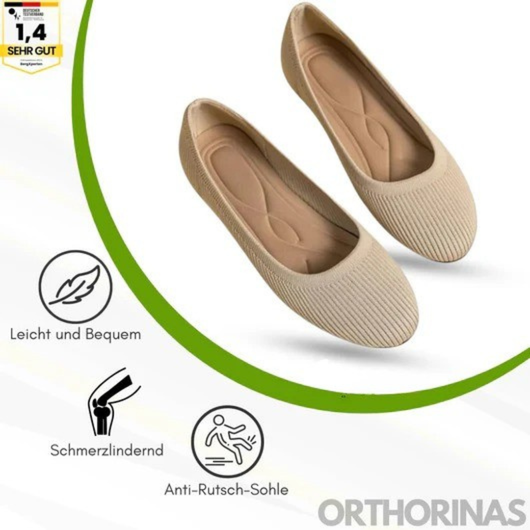 Orthorinas - ergonomische schmerzlindernde Ballerinas