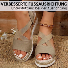 Lade das Bild in den Galerie-Viewer, OrthoStella - ergonomische schmerzlindernde Sandalen für Damen
