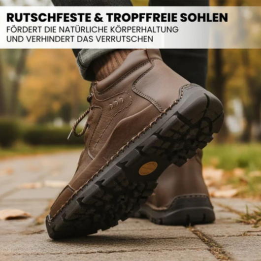 Orthopädische Premium-Lederstiefel | Ganztägiger Tragekomfort