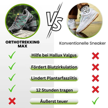 Lade das Bild in den Galerie-Viewer, OrthoTrekking Max - Orthopädische schmerzlindernde Wanderschuhe
