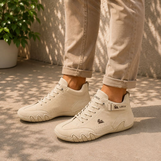 Alpaca – Komfortable Leder-Barfußschuhe mit schmerzlindernder Wirkung | Rutschfest & Federleicht