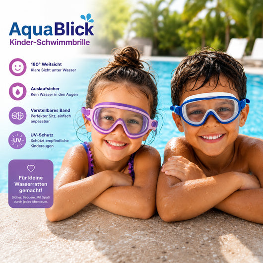 AquaBlick Kinder-Schwimmbrille