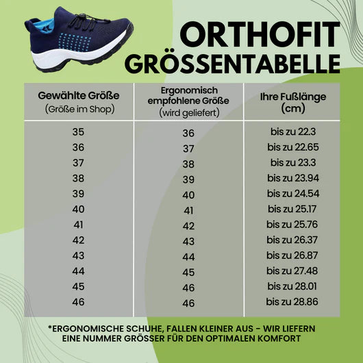 Orthofit - Ergonomische Schmerzlinderungs-Schuhe
