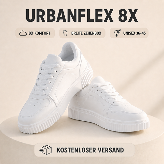 UrbanFlex 8X - Ergonomischer Unisex-Komfort-Sneaker