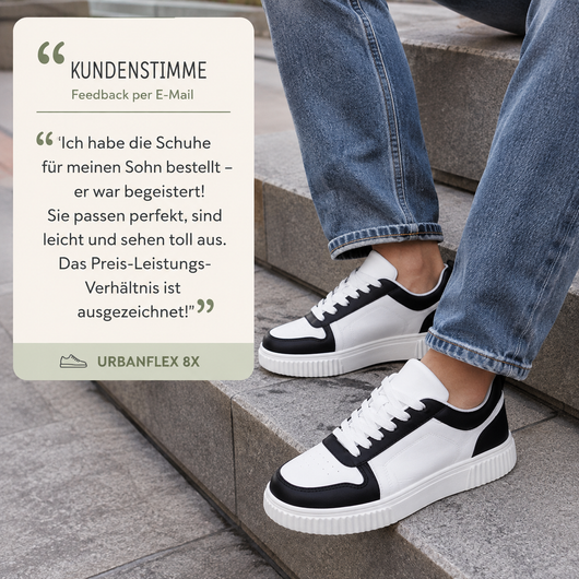 UrbanFlex 8X - Ergonomischer Unisex-Komfort-Sneaker