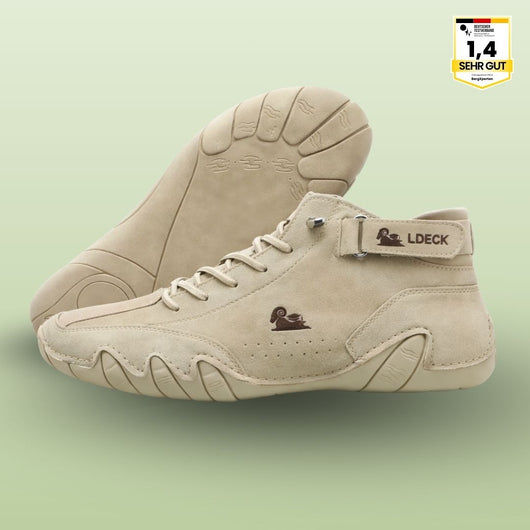 Alpaca – ergonomischer, wasserdichter & schmerzlindernder Barfußschuh
