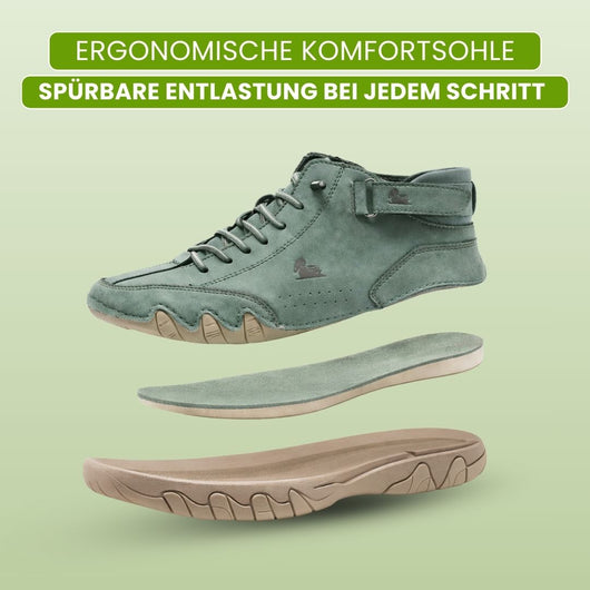 Alpaca – ergonomische, rutschfeste & wasserdichte Leder-Barfußschuhe