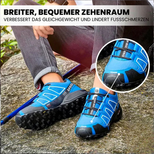 OrthoTrekking – ergonomischer, rutschfester, wasserdichter Trekking- und Wanderschuh