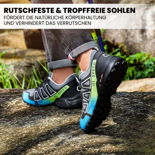 OrthoTrekking – ergonomischer, rutschfester, wasserdichter Trekking- und Wanderschuh