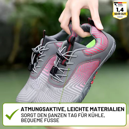 FALKO - ergonomische, schmerzlindernde & wasserabweisende Barfußschuhe für Schwangerschaft & Nachgeburt