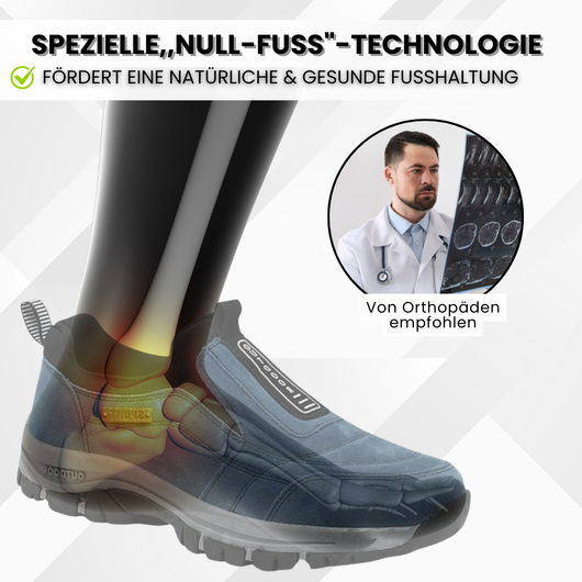 FeelFree Ergo - Orthopädischer, rutschfester & wasserdichter Schmerzlinderungs - Schuh Unisex