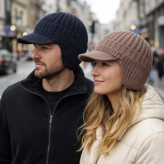 Fjordwarm – Skandinavische Mütze mit Ohrenschutz